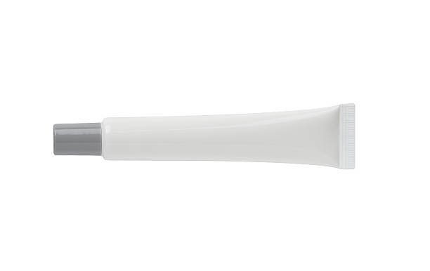 istock Cosmetic tube with blank surface, space for text, isolated on white, clipping path 2234335539