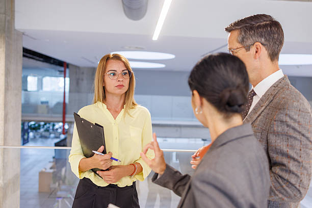 istock Business people discussing work in modern office 2234337873