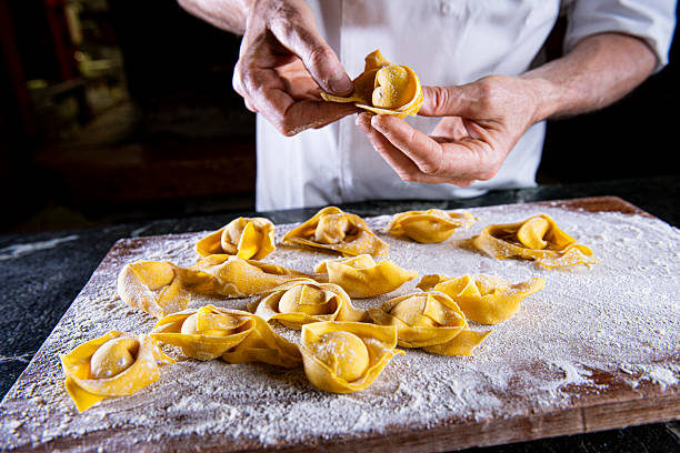 istock Handmade Tortellini Preparation by a Chef 2234341023