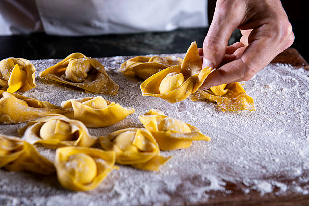 istock Handmade Tortellini Preparation by a Chef 2234341059