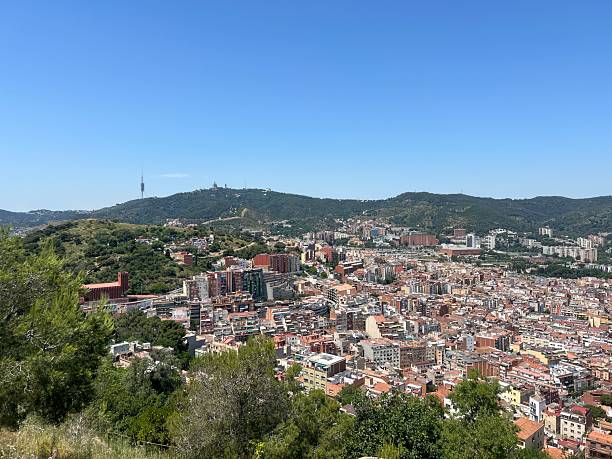istock Barcelona City view from above 2234355018