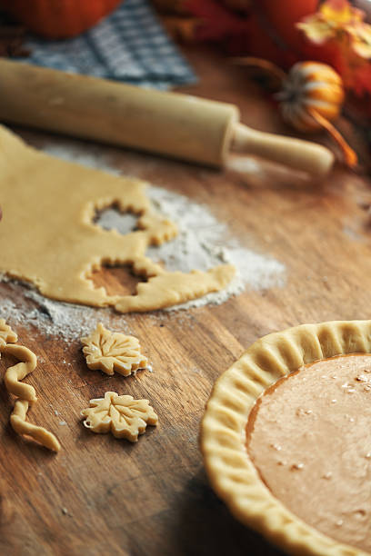 istock Preparing Pumpkin Pie for the Holidays in Domestic Kitchen 2234357731