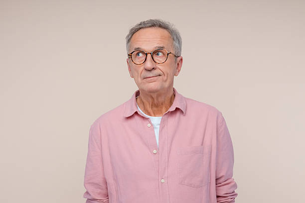 istock Portrait of thoughtful senior man 2234367709