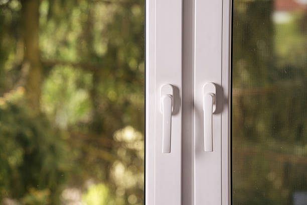 istock Modern pvc window frame for energy-efficient residential interiors 2234375351