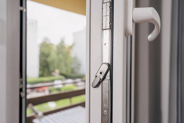 istock White PVC window frame with double insulated glass for modern apartments 2234375749