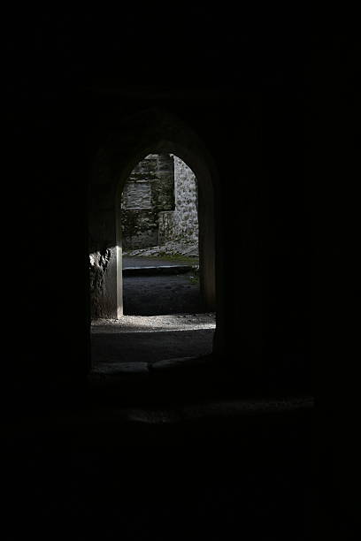 istock A Mysterious and Enigmatic View Through a Dark Opening That Invites Intrigue and Wonder 2234379657