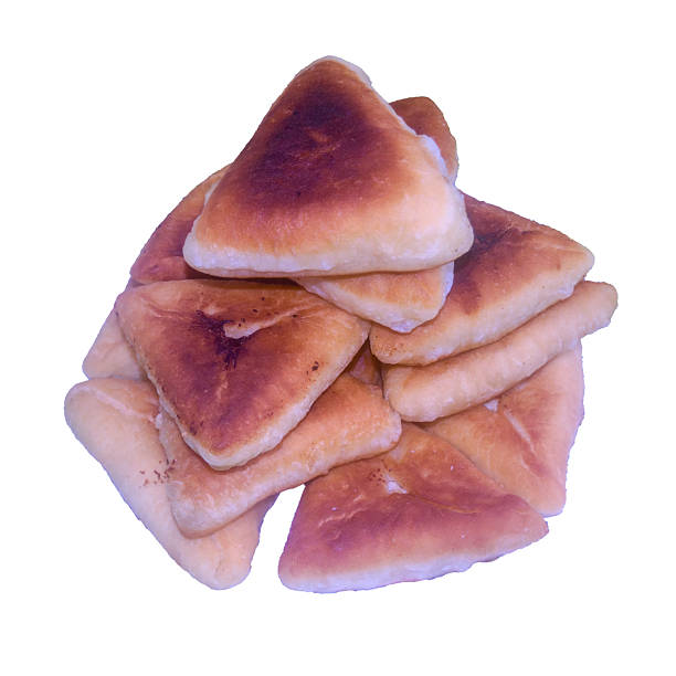 istock Homemade fried pies with minced meat isolate on a white background. 2234388286