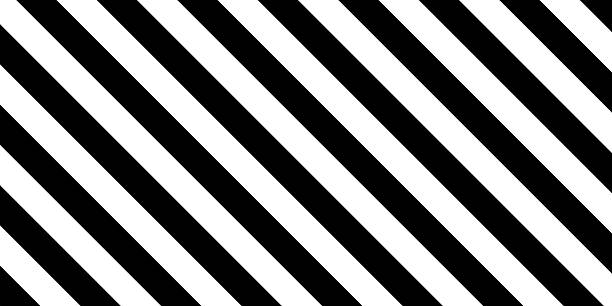 istock Warning tape in white black diagonal stripes line, caution hazard danger road, attention safety stripe warning, warn stop seamless line, stretched caution line 2234394856