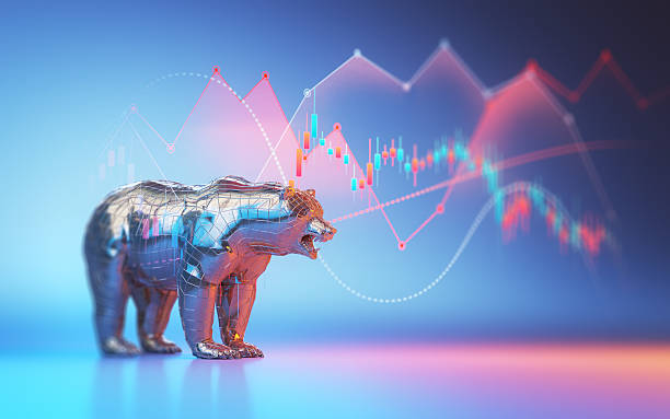 istock Bear Market Concept with Financial Chart Background 2234397536