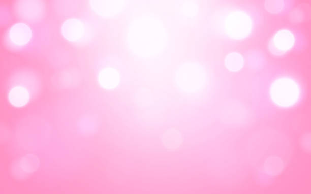 istock Romantic Pink Bokeh Light Background with Soft Glow. Pastel Love Blur for Valentine or Baby-Themed Design, Background decoration. stock illustration 2234410675