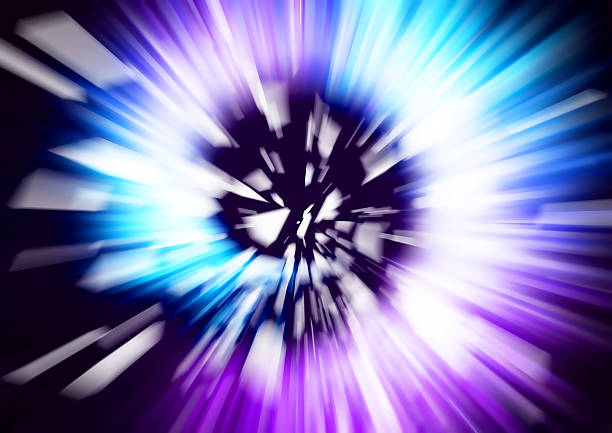 istock 3d illustration of abstract blue light circle with explosion effect 2234428070