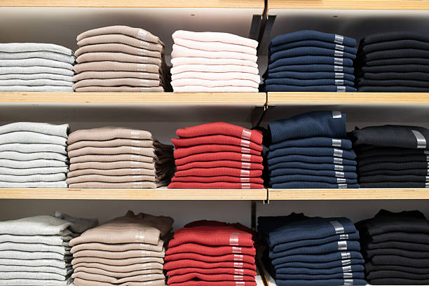 istock Lots of clothes on display 2234431326