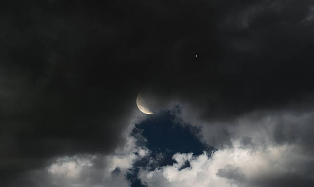 istock Islam moon star nigh storm nature 2234434169