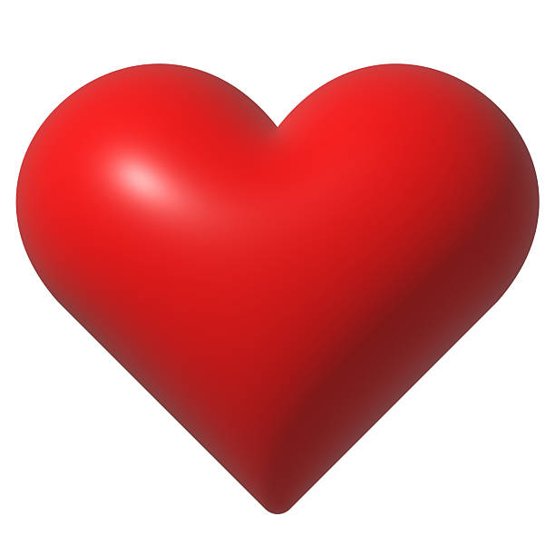 istock 3D Red Heart Icon Isolated on White Background. Love Symbol for Digital and Graphic Design. Illustration 2234436330