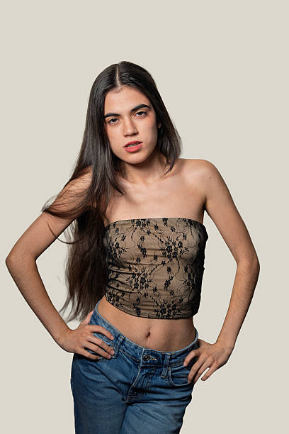istock Young latin woman posing with hands on hips 2234437787