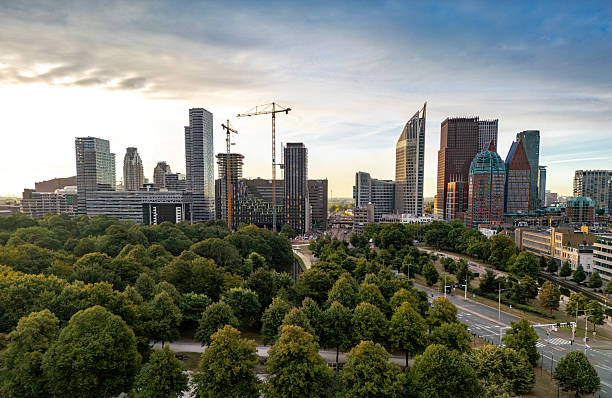 istock Aerial view on The Hague's city centre 2234438181