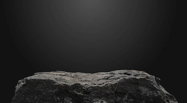 istock Rock, Stone Podium stand display advertising product 2234440786