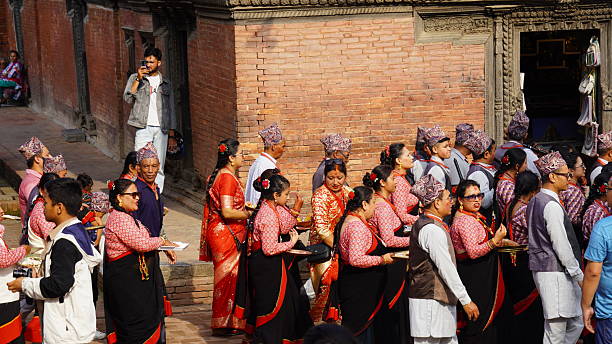 Kathmandu, Nepal, june 1, 2025A grand chariot rolls through crowded streets, with music, dances, and rituals blending in a dazzling display of ancient tradition.