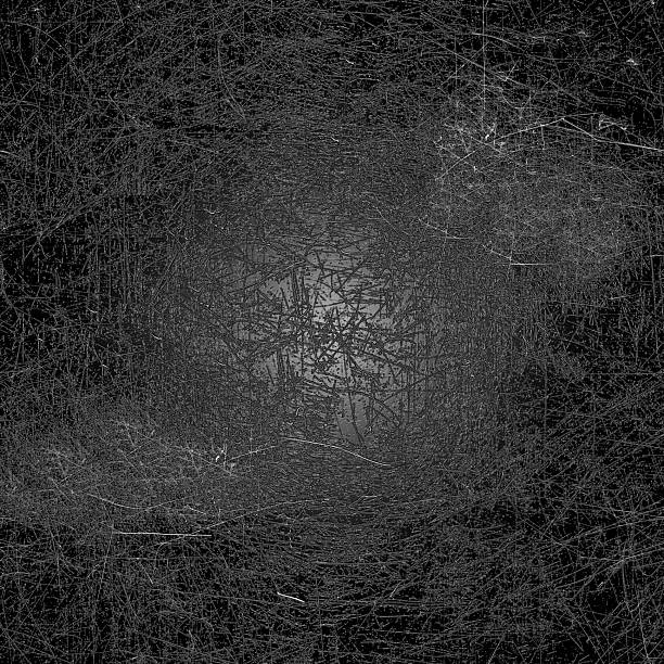 istock Dark scratched metallic background creating dramatic and grunge effect 2234447922
