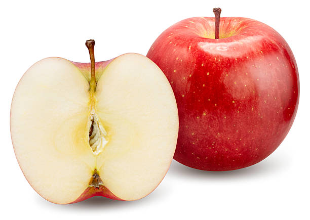 istock Red Fuji Apple isolated on white background, Fresh Red Japanese Apple on white background, With clipping path 2234456504