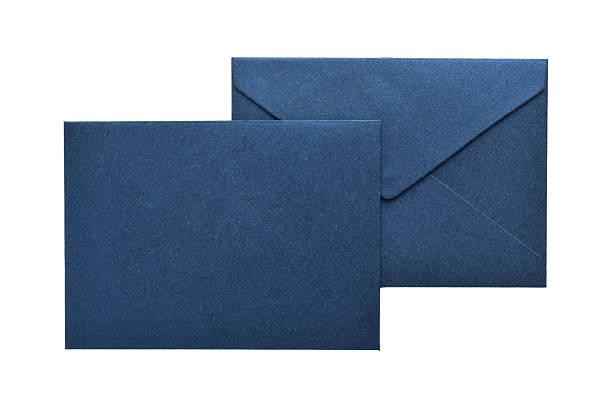 istock Elegant dark blue paper envelope 2234457857