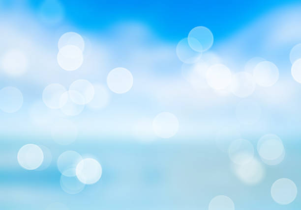 istock Blue background blur, holiday wallpaper 2234460977