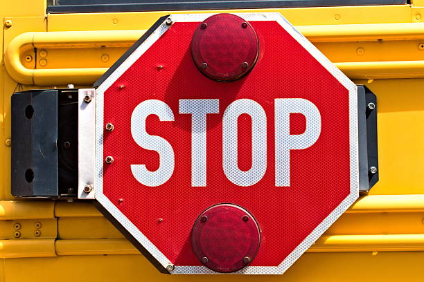 istock School Bus Stop Sign and Lights 2234466731
