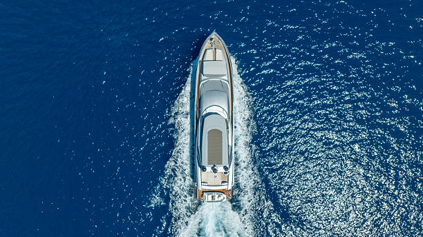 istock Super Yacht in Crystal Waters 2234470633