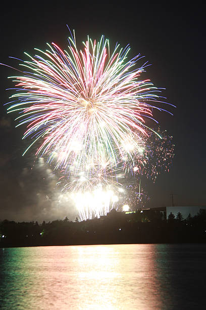 istock Fireworks over Wascana Lake 2234486389