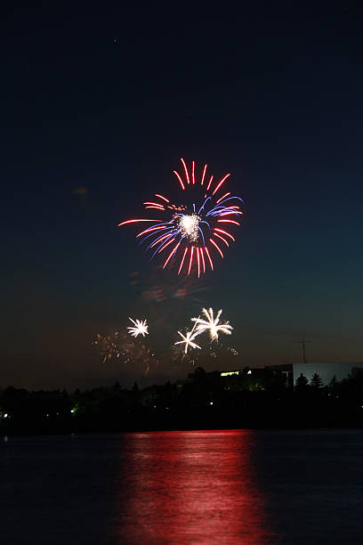 istock Fireworks over Wascana Lake 2234486499