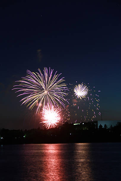 istock Fireworks over Wascana Lake 2234486504