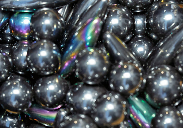 istock Magnetic Hematite Stones and Spheres. 2234488616