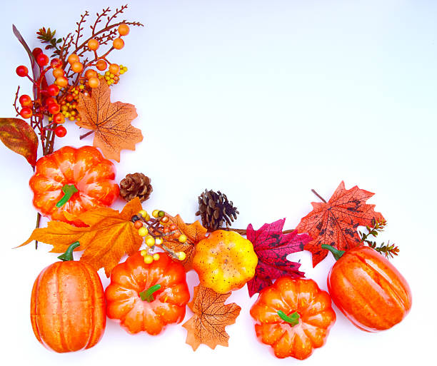 istock autumn composition, pumpkin, bright composition of pumpkins leaves and branches on a white background, on a white background, pumpkins isolate, maple leaves, berries and branches with pumpkins. 2234489146