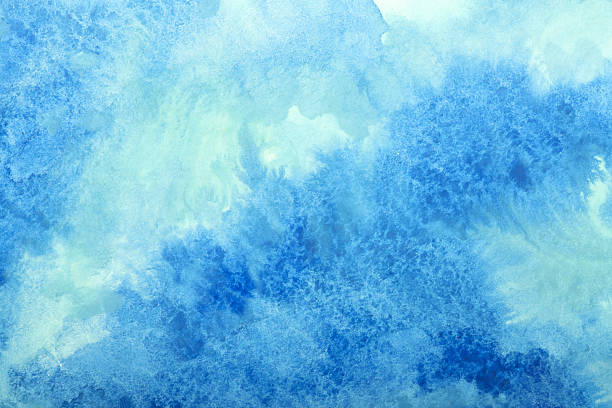 istock watercolor blue. abstract blue watercolor splash stroke background 2234494458
