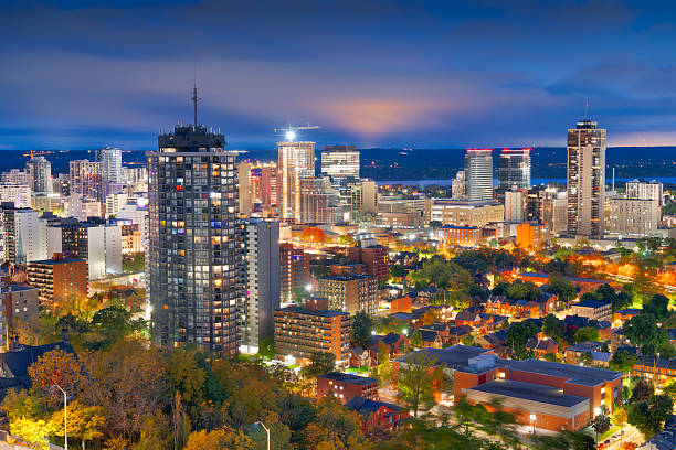 istock Hamilton, Ontario, Canada at Night in Autumn 2234495692