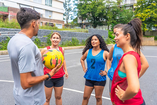 istock Soccer coach explaining game strategy to female team 2234495705