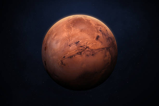 istock Mars the Red Planet. Planet Mars in the starry sky. 2234510089