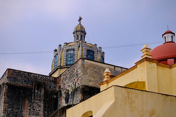 istock Geometric Angles on Colorful Church (Mexico City, DF, Mexico) 2234513705