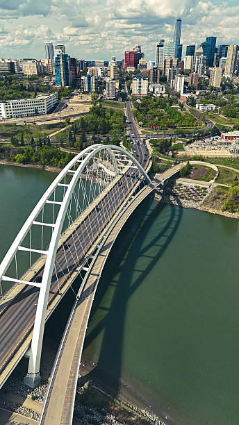 istock Edmonton Downtown and Walterdale Bridge Panorama 2234517331