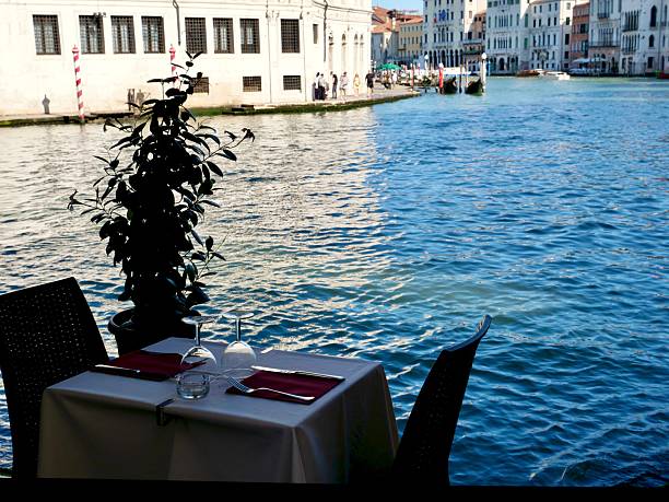 istock Riverside Dining Table on Venice Grand Canal 2234519820