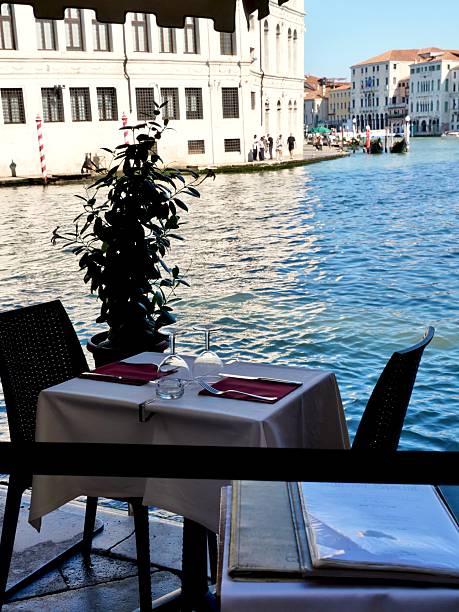 istock Riverside Dining Table on Venice Grand Canal 2234519831