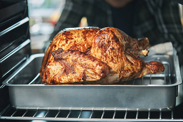 istock Roasting Turkey in the Oven for Holiday Dinner 2234545007
