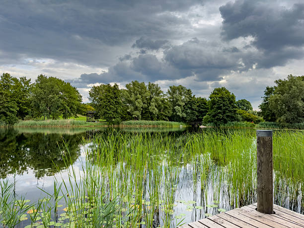 Lake in popular \