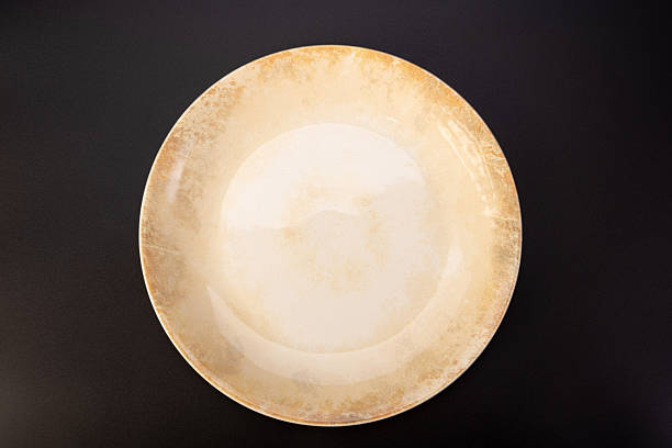 istock Beautiful plate, beautiful plate alone placed on a dark background, selective focus. 2234561567
