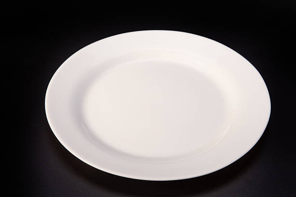 istock Beautiful plate, beautiful plate alone placed on a dark background, selective focus. 2234561962