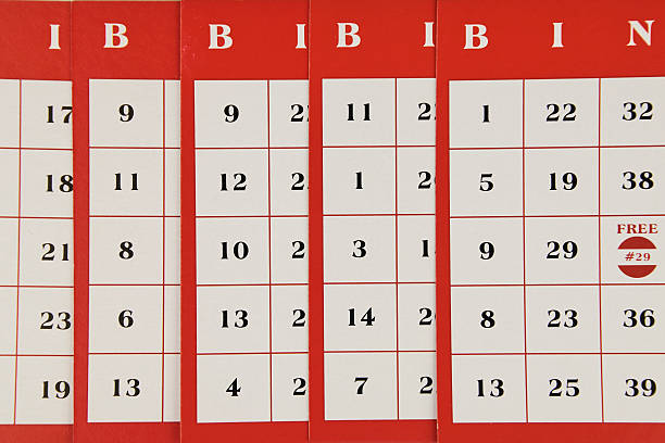 istock Bingo card, a very entertaining family game 2234561972