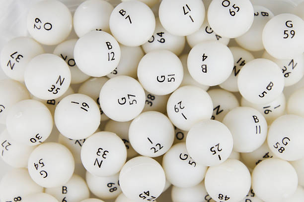 istock Bingo lottery balls close-up on a white background 2234561984