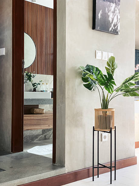 istock View from living room on bathroom interior 2234567121