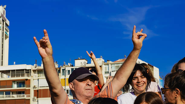 The 103rd anniversary of September 9, when Izmir was liberated from Greek occupation, was celebrated with Turkish flags and symbolic gestures in Konak, Izmir, Turkey on Septmber 9, 2025