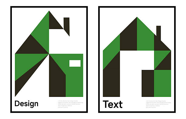 Trendy Brochure Template Color Block Geometric Minimalism Cover Banner Backgrounds